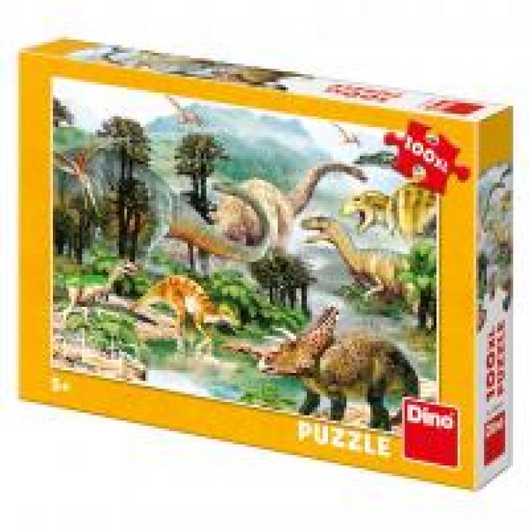 Dino XL Život dinosaurov 100
