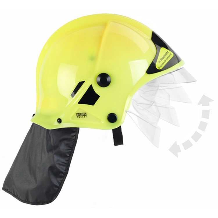 Klein Žltá hasičská helma