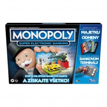 Hasbro Monopoly Super elektronické bankovníctvo SK
