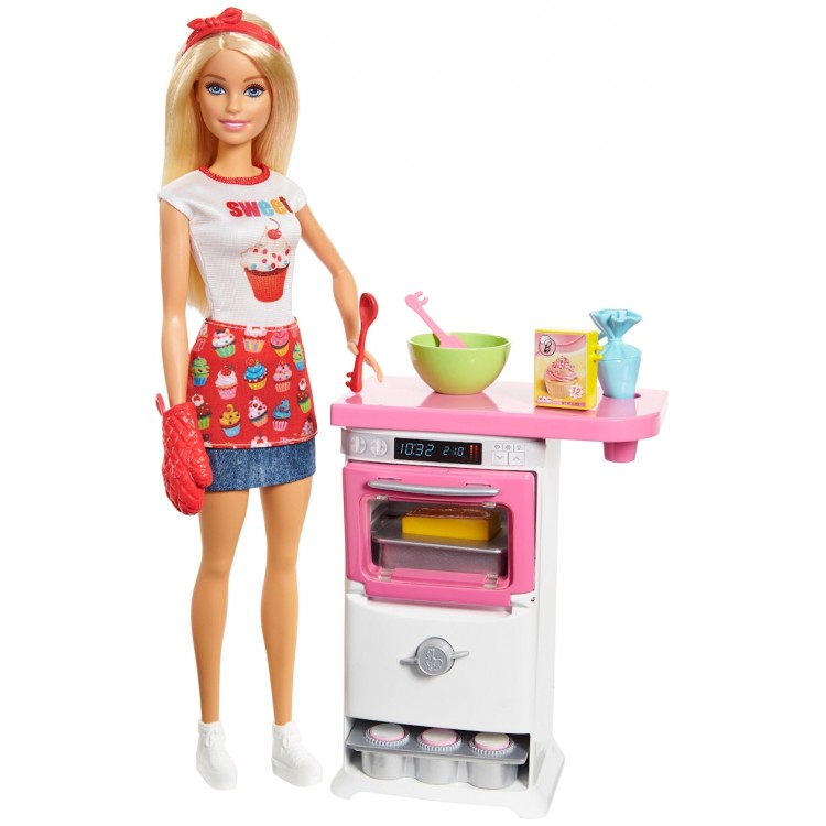 Mattel Barbie Varenie a pečenie Herný set s bábikou