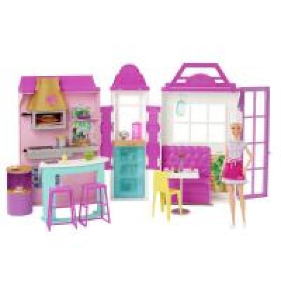 Mattel Barbie Reštaurácia s bábikou herný set
