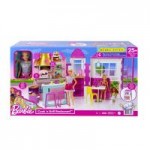 Mattel Barbie Reštaurácia s bábikou herný set