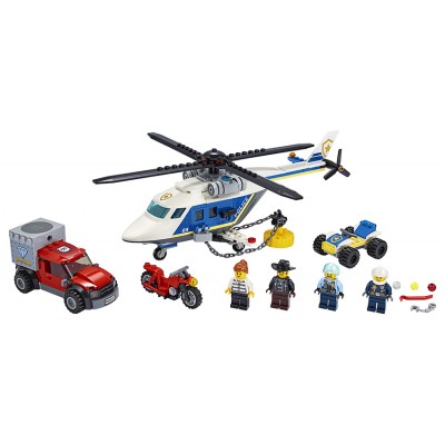 LEGO City 60243 Prenasledovanie policajnou helikoptérou